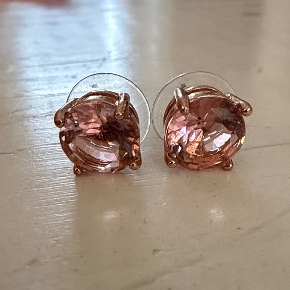 Kate Spade Peach Gumdrop Earrings